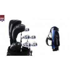 LADIES LEFT AGXGOLF 13pc GRAPHITE GOLF CLUB SET wBAG+FREE PUTTER+2 HEAD COVERS; PETITE REGULAR or TALL LENGTH